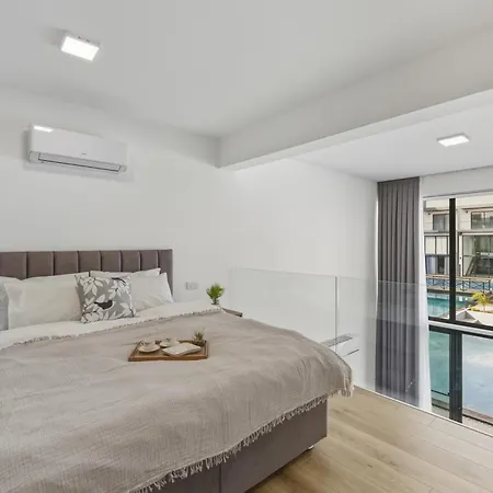 Globalstay Iskele Modern Loft In La Joya - Near Beach & Casino Apartman