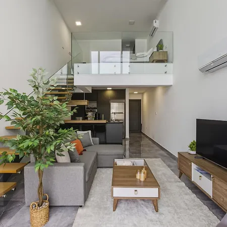 Apartman Globalstay Iskele Modern Loft In La Joya - Near Beach & Casino Ájosz Efsztáthiosz